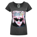 Holzkohle - Front - Amplified - "Best Of Diamante" T-Shirt für Damen