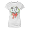 Weiß - Front - Disney - T-Shirt für Damen - weihnachtliches Design
