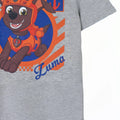 Grau meliert - Back - Paw Patrol - T-Shirt für Jungen kurzärmlig