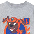 Grau meliert - Side - Paw Patrol - T-Shirt für Jungen kurzärmlig