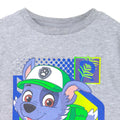 Grau meliert - Back - Paw Patrol - T-Shirt für Kinder kurzärmlig