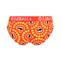 Orange-Gelb - Back - OddBalls - "Original" Slips für Damen