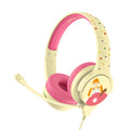 Pink-Cremefarbe - Front - Animal Crossing - Interactive Headphones