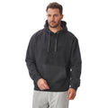 Anthrazit - Front - Iron Mountain - Kapuzenpullover für Herren