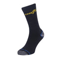 Schwarz - Side - Goodyear - Socken für Herren - Arbeit(5er-Pack)