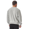 Hellgrau - Back - Iron Mountain - Sweatshirt Rundhalsausschnitt für Herren