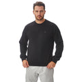 Schwarz - Front - Iron Mountain - Sweatshirt Rundhalsausschnitt für Herren