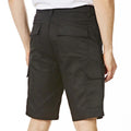 Schwarz - Back - Iron Mountain - "Classic" Cargo-Shorts für Herren