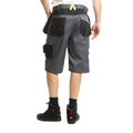 Grau-Schwarz - Back - Lee Cooper - Cargo-Shorts für Herren