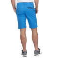 Blau - Back - Island Green - Shorts für Herren - Emblem