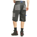 Schwarz-Grau - Back - Goodyear - Cargo-Shorts für Herren