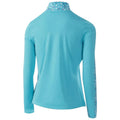 Aquablau - Back - Island Green - Base Layer Oberteil für Damen