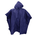 Marineblau - Front - Splashmacs Unisex Regenponcho - Regenschutz, besonders leicht