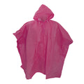 Fuchsia - Front - Splashmacs Unisex Regenponcho - Regenschutz, besonders leicht