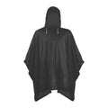 Schwarz - Front - Splashmacs Unisex Regenponcho - Regenschutz, besonders leicht