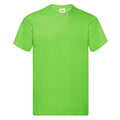 Limette - Front - Screen Stars Fruit Of The Loom Original Herren T-Shirt, Kurzarm