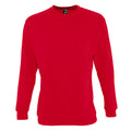 Rot - Front - SOLS Herren Supreme Sweatshirt