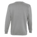 Grau meliert - Back - SOLS Herren Supreme Sweatshirt