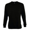 Schwarz - Front - SOLS Herren Supreme Sweatshirt