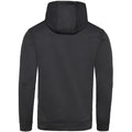 Schwarz - Back - AWDis Unisex Polyester Sport Kapuzenpullover