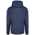 Blau meliert - Back - AWDis Unisex Polyester Sport Kapuzenpullover