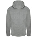 Grau meliert - Back - AWDis Unisex Polyester Sport Kapuzenpullover