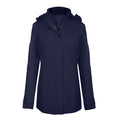 Marineblau - Front - Kariban Damen Parka Jacke mit Kapuze