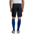 Dunkelblau-Royal Blau - Side - SOLS Herren Olimpico Fußball Shorts