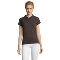 Dunkelgrau - Back - SOLS Damen Polo-Shirt Perfect Kurzarm