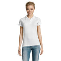 Weiß - Back - SOLS Damen Polo-Shirt Perfect Kurzarm