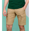 Kastanie - Back - SOLS Herren Bermuda-Shorts Jackson