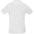 Asche - Back - SOLS Mens Perfect Pique Polo-Shirt, Kurzarm