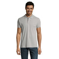 Pur Grau - Back - SOLS Mens Perfect Pique Polo-Shirt, Kurzarm