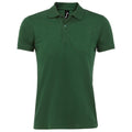 Flaschengrün - Front - SOLS Mens Perfect Pique Polo-Shirt, Kurzarm