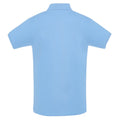 Himmelblau - Pack Shot - SOLS Mens Perfect Pique Polo-Shirt, Kurzarm