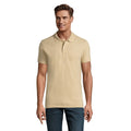 Sand - Side - SOLS Mens Perfect Pique Polo-Shirt, Kurzarm