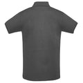 Dunkelgrau - Back - SOLS Mens Perfect Pique Polo-Shirt, Kurzarm