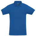 Königsblau - Front - SOLS Mens Perfect Pique Polo-Shirt, Kurzarm