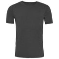 Slub Graphit - Front - AWDis Herren Washed T-Shirt