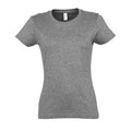 Grau meliert - Front - SOLS - "Imperial" T-Shirt für Damen kurzärmlig