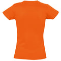 Orange - Back - SOLS - "Imperial" T-Shirt für Damen kurzärmlig