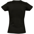 Schwarz - Back - SOLS - "Imperial" T-Shirt für Damen kurzärmlig