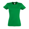 Grasgrün - Front - SOLS - "Imperial" T-Shirt für Damen kurzärmlig