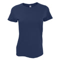 Navy - Front - SOLS - "Imperial" T-Shirt für Damen kurzärmlig