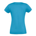 Wasserblau - Back - SOLS - "Imperial" T-Shirt für Damen kurzärmlig