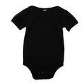 Schwarz - Front - Bella + Canvas Baby Jersey Kurzarm Body