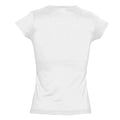 Weiß - Side - SOLS Moon Damen T-Shirt, Kurzarm, V-Ausschnitt