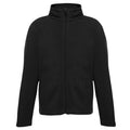 Schwarz - Front - Regatta Kinder Brigade II Micro Fleece Jacke