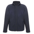 Marineblau - Front - Regatta Kinder Brigade II Micro Fleece Jacke