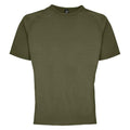 Army-Grün - Front - SOLS Herren Sporty Performance T-Shirt, Kurzarm, Rundhals